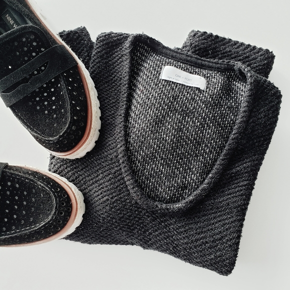 OAk & FORT crop sweater